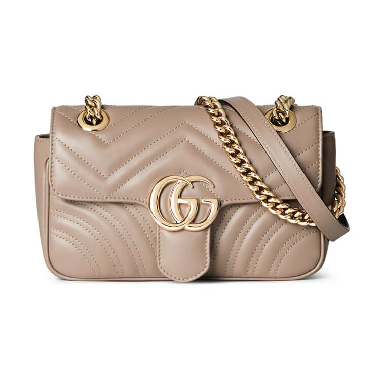 Replica Gucci GG Marmont Mini Shoulder Bag 446744 AAER0 1523 (1)