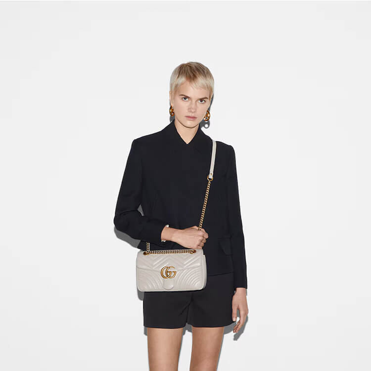 Replica Gucci GG Marmont Small Shoulder Bag 443497 AABZC 1712 (7)