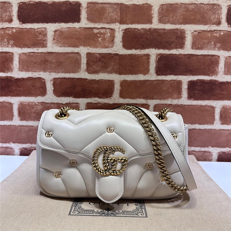 Replica Gucci GG Marmont Small Shoulder Bag 443497 AACPG 1000 443497 AACPG 1000 (2)
