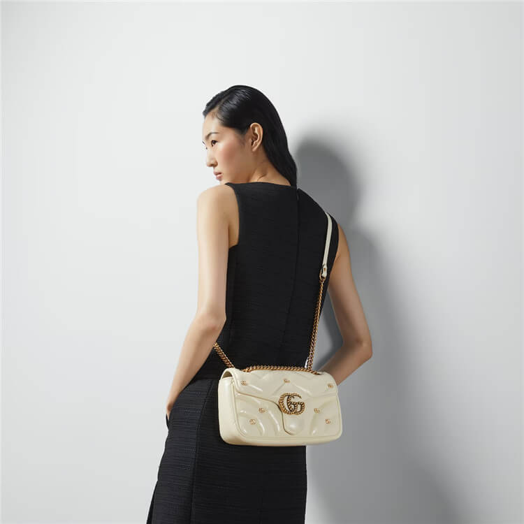 Replica Gucci GG Marmont Small Shoulder Bag 443497 AACPG 1000 443497 AACPG 1000 (8)