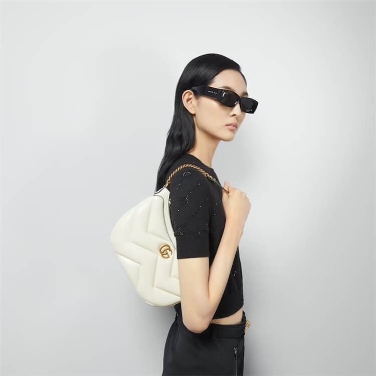 Replica Gucci GG Marmont Small Shoulder Bag 777263 AAC74 9206 (8)