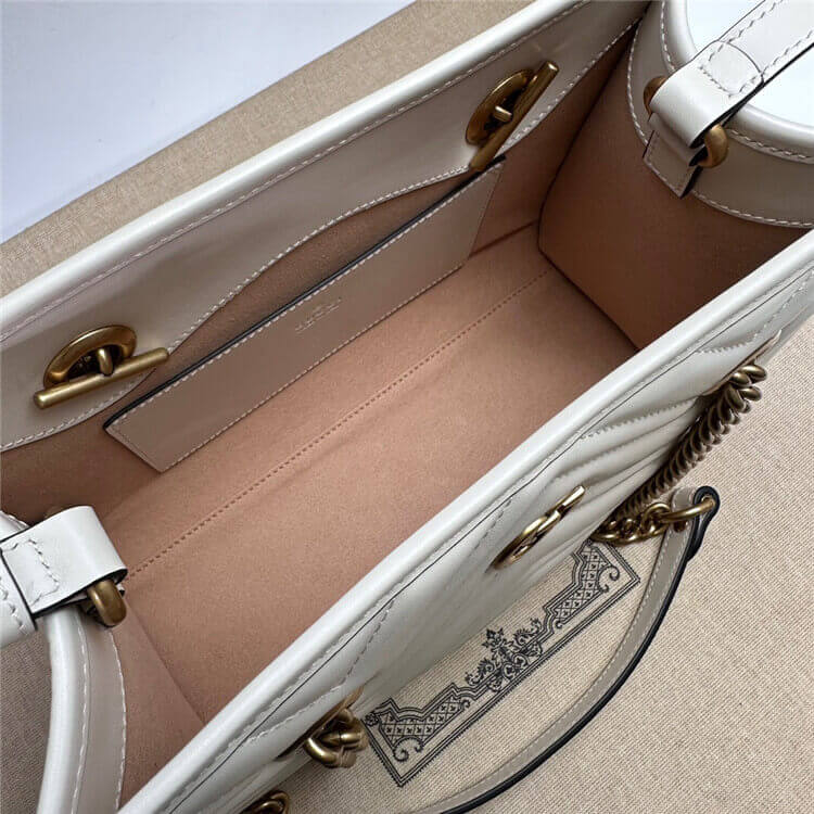 Replica Gucci GG Marmont Small Tote 779727 AABZB 9022 (7)