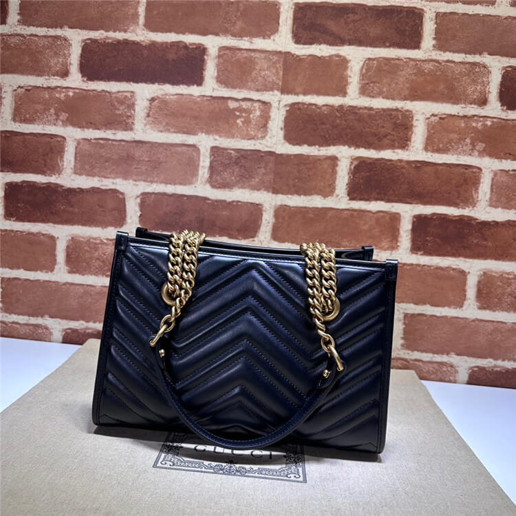 Replica Gucci GG Marmont Small Tote 779727 AADK4 1000 (4)