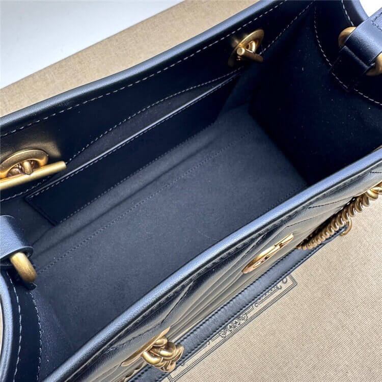 Replica Gucci GG Marmont Small Tote 779727 AADK4 1000 (7)