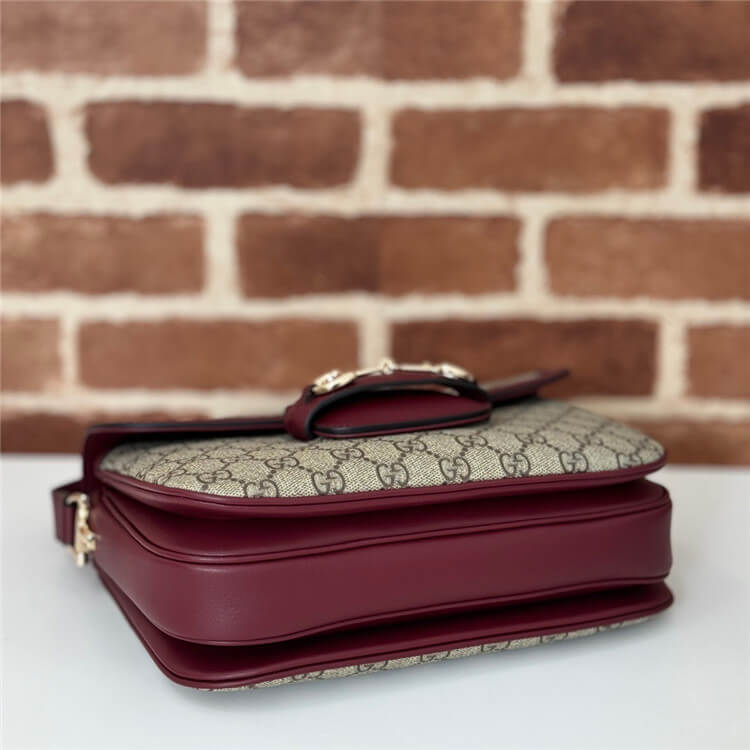 Replica Gucci Horsebit 1955 Small Shoulder Bag 815178 FAD6M 8759 (5)