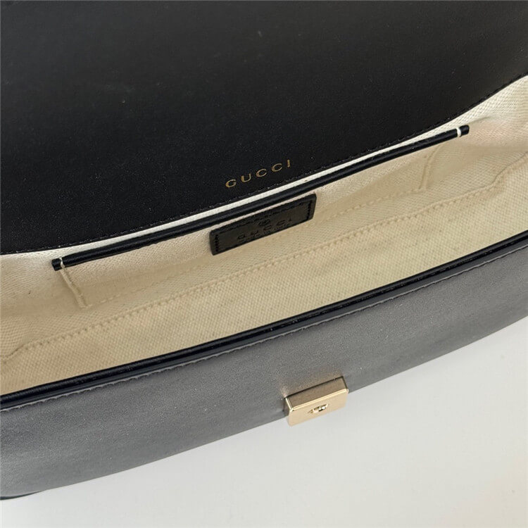 Replica Gucci Horsebit 1955 Soft Small Top Handle Bag 815206 AAEFH 1000 (7)