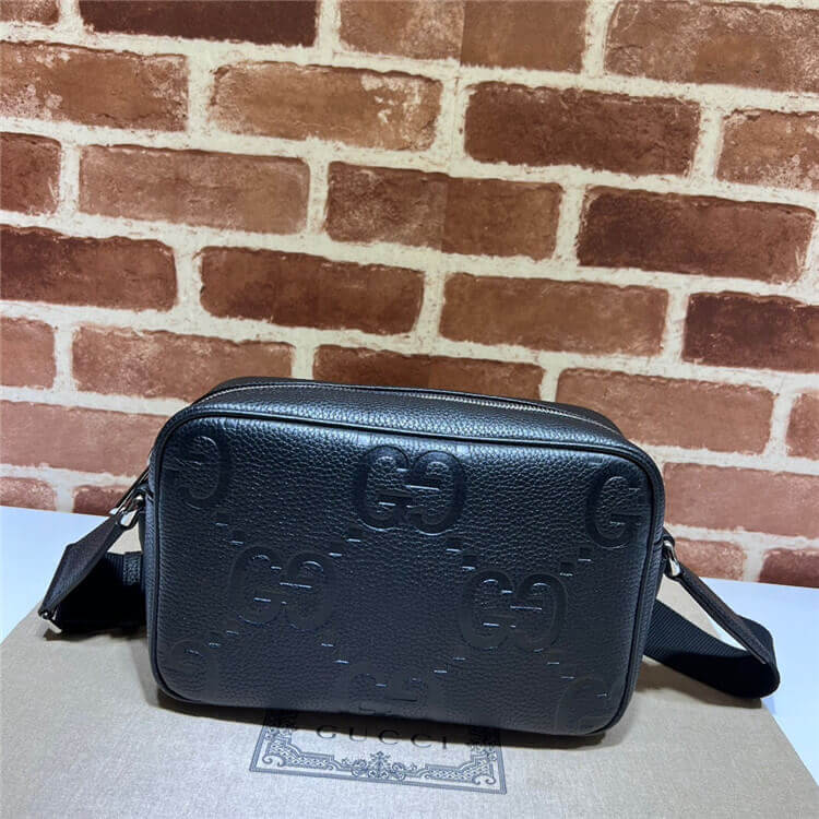Replica Gucci Jumbo GG Medium Messenger Bag 766946 AABY7 1000 (2)