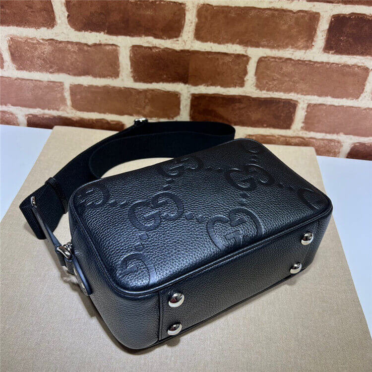 Replica Gucci Jumbo GG Medium Messenger Bag 766946 AABY7 1000 (5)