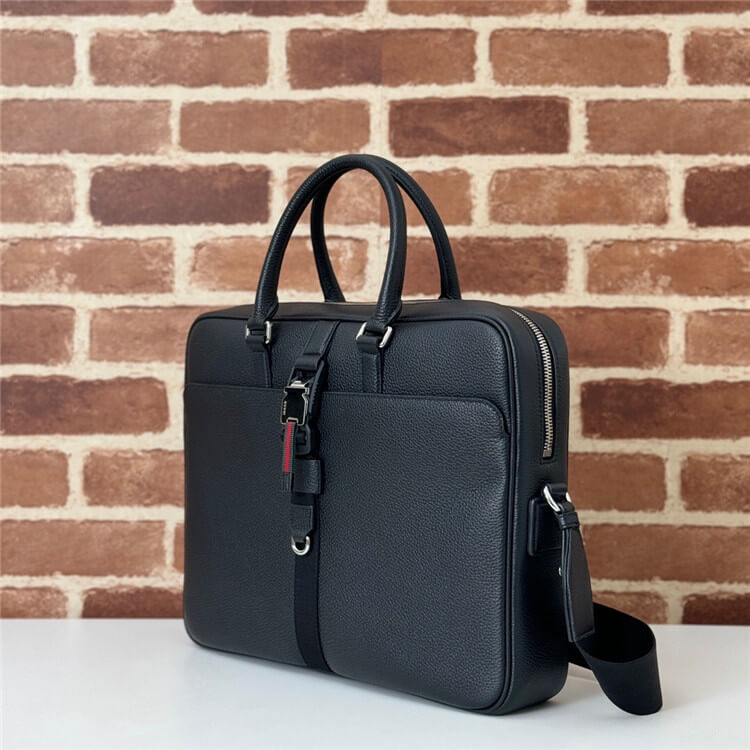 Replica Gucci Medium Briefcase With Web 816757 AAEF6 1042 (3)