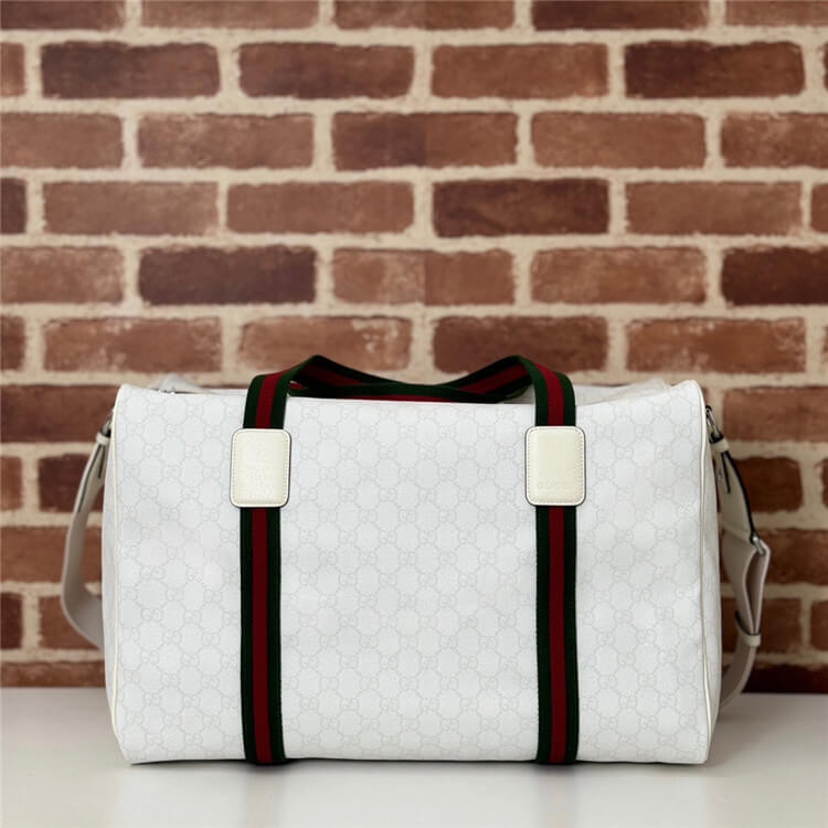 Replica Gucci Medium Duffle Bag With Web 799871 FADRV 9051 (2)