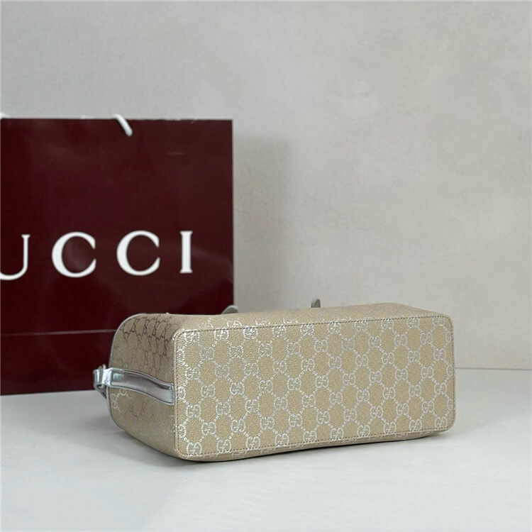 Replica Gucci GG Emblem Medium Tote Bag 815214 FAFEL 8741 (5)
