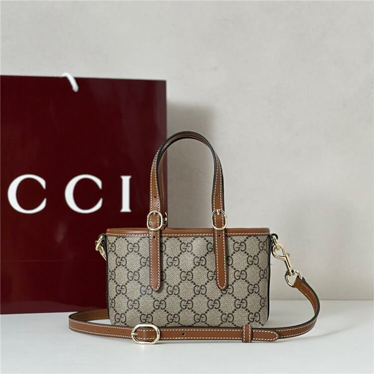 Replica Gucci GG Emblem Mini Bag 855491 FAEUC 9758 (4)