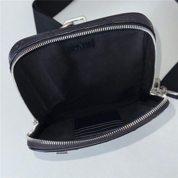 Replica Gucci GG Emblem Small Crossbody Bag 862915 AAGCW 1095 (6)