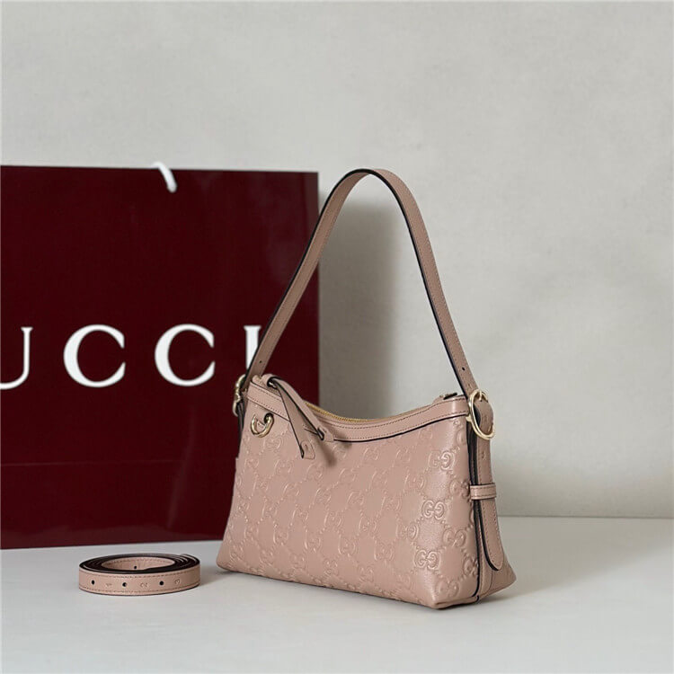 Replica Gucci GG Emblem Small Shoulder Bag 847450 AAFDV 5753 (3)