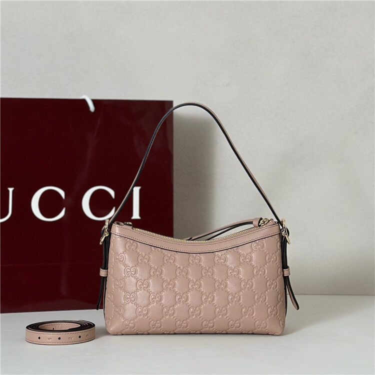 Replica Gucci GG Emblem Small Shoulder Bag 847450 AAFDV 5753 (4)