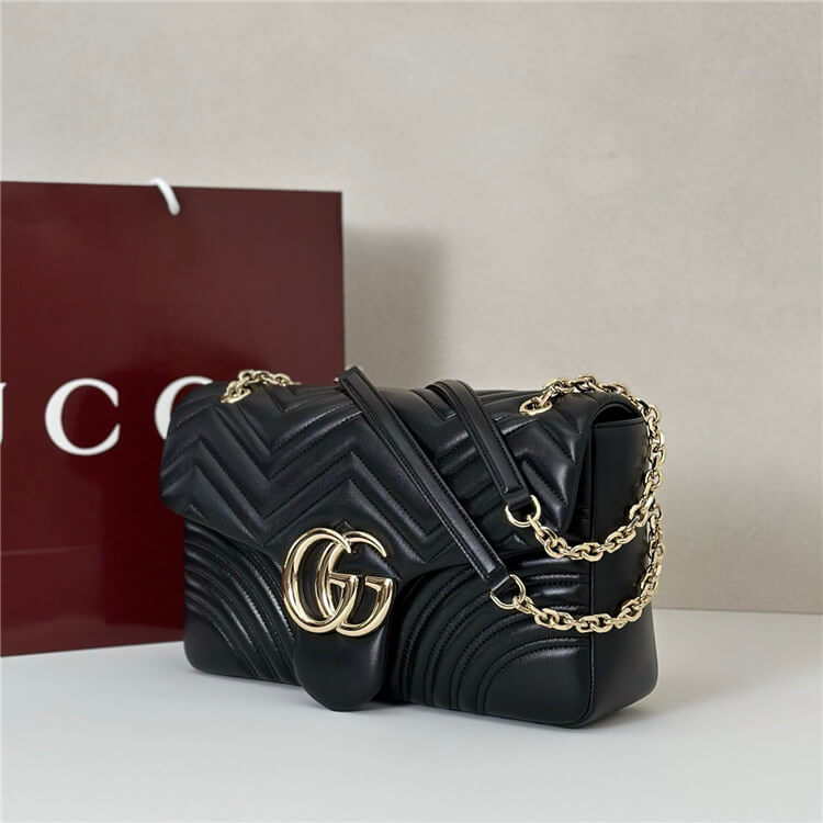 Replica Gucci GG Marmont Large Shoulder Bag 838985 AAE38 1000 (3)
