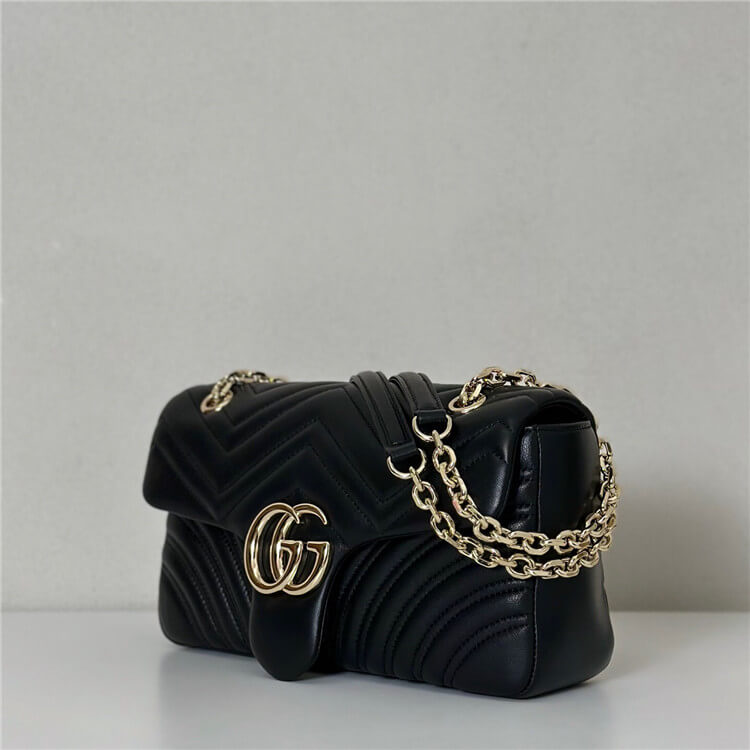 Replica Gucci GG Marmont Medium Shoulder Bag 837267 AAE38 1000 (3)