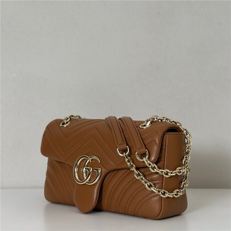 Replica Gucci GG Marmont Medium Shoulder Bag 837267 AAE38 2718 (3)