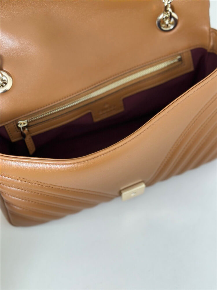Replica Gucci GG Marmont Medium Shoulder Bag 837267 AAE38 2718 (6)