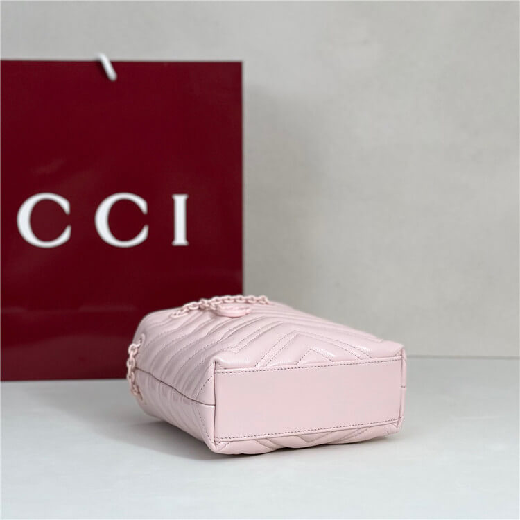 Replica Gucci GG Marmont Nano Bucket Bag 856404 AAFS1 5734 (5)