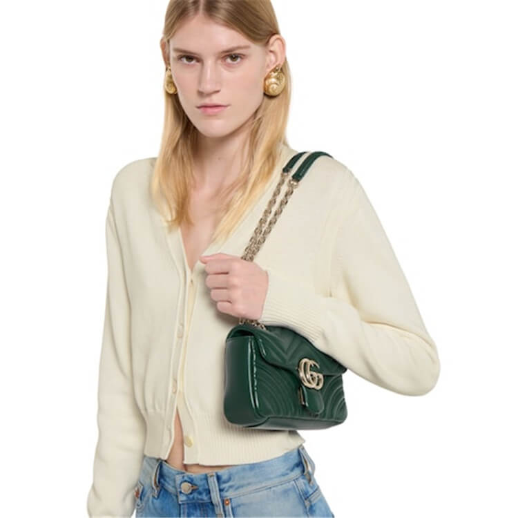 Replica Gucci GG Marmont Small Shoulder Bag 837280 AAE38 3020 (7)