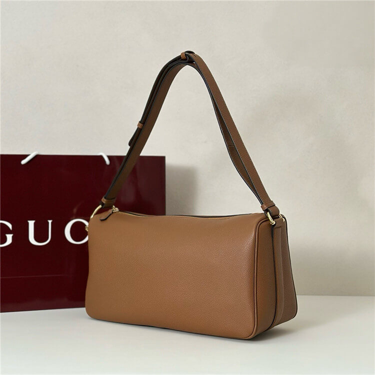 Replica Gucci Half Horsebit Large Shoulder Bag 862530 AAFDM 2718 (3)