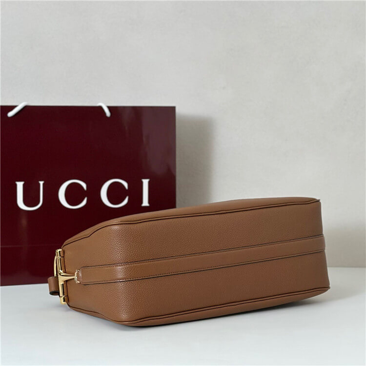 Replica Gucci Half Horsebit Large Shoulder Bag 862530 AAFDM 2718 (5)