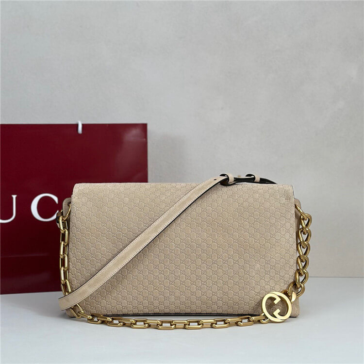 Replica Gucci Large Shoulder Bag With Chain 857362 AAF0P 9810 (4)