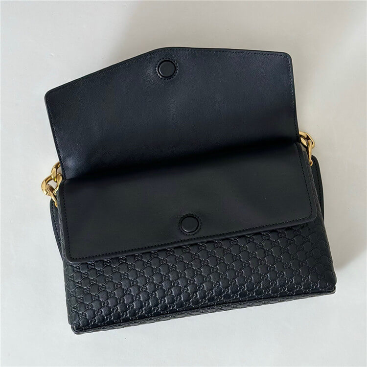 Replica Gucci Medium Shoulder Bag With Chain 857622 AAF1I 1000 (6)