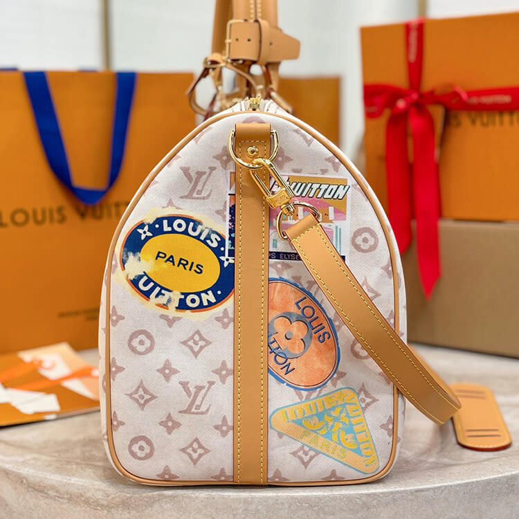 Replica LV Keepall Bandoulière 45 M14736 (3)